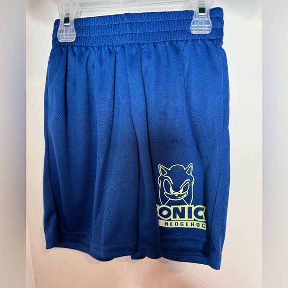 Sonic the Hedgehog Blue Kids T-Shirt and matching shorts NWOT - Picture 3 of 4